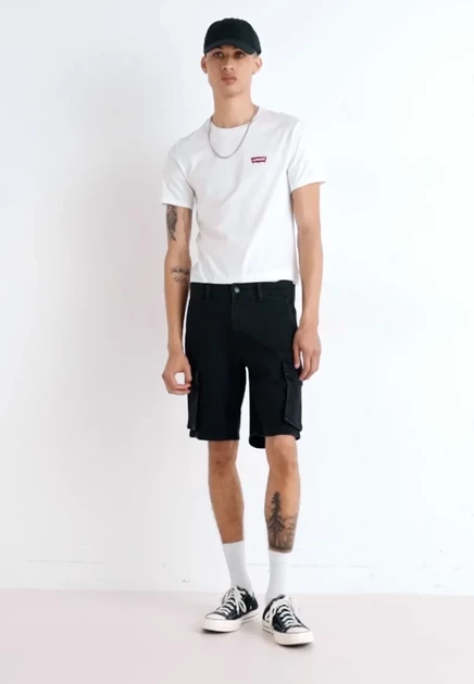 Мужские футболки Levi's 2 Pack, белые и серые
