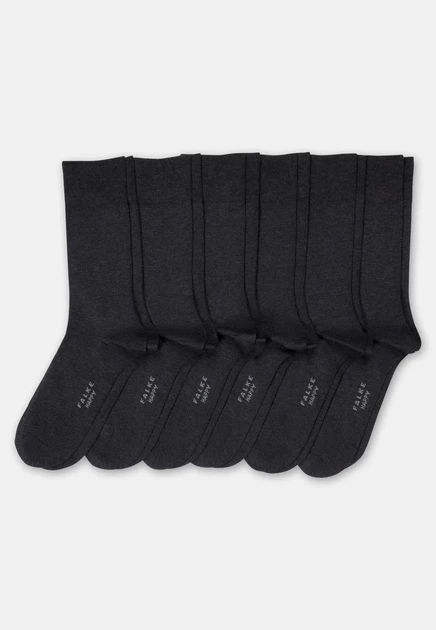 Мужские носки Falke Happy, 6 пар, песочно-серые