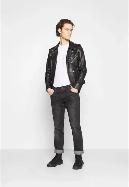 Мужские футболки Denim Project, 3 шт., черные/белые