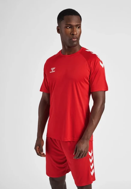 Мужская спортивная футболка Hummel XK Core, красная