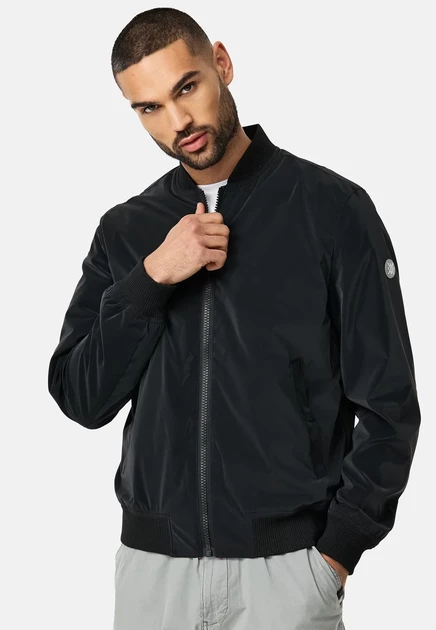 INDICODE JEANS ÜBERGANGS INIGNAM - Bomber Jacket - black black