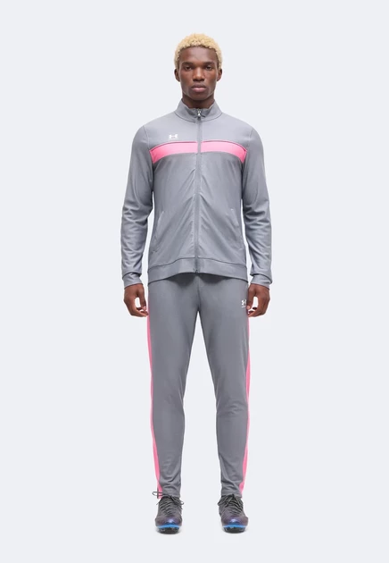 Мужской костюм Under Armour Challenger, серый/розовый/белый