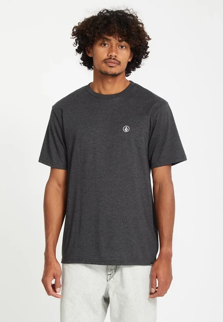 Мужская футболка Volcom CIRCLE BLANKS, черная