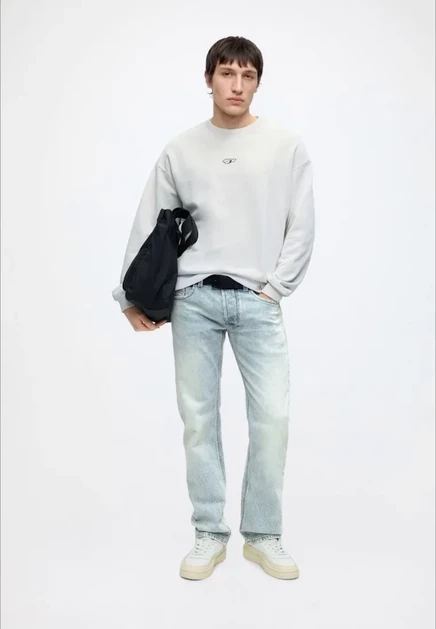 Мужские прямые джинсы Diesel Larkee, синие