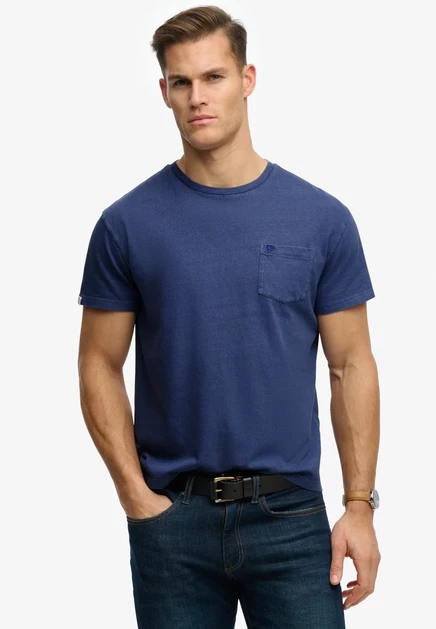 Мужская футболка Superdry & Co Basic, синяя