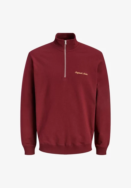 Мужская толстовка Jack & Jones Jornorrebro, бордовая