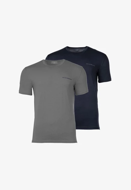 Мужские майки Emporio Armani Core Logoband, синие и серые