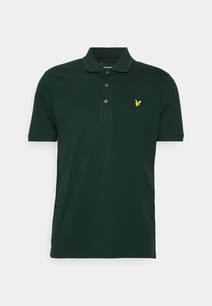 Мужское поло Lyle & Scott, темно-зеленое