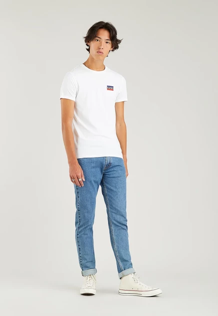 Мужские футболки Levi's, 2 шт., белые и синие