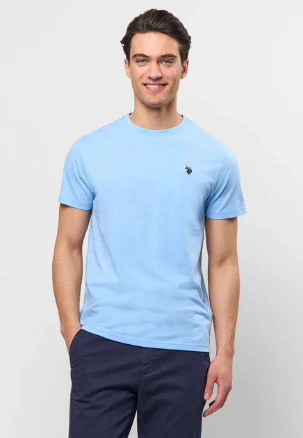 U.S. Polo Assn. UMARJUN T-shirt - Basic T-shirt - white placid blue