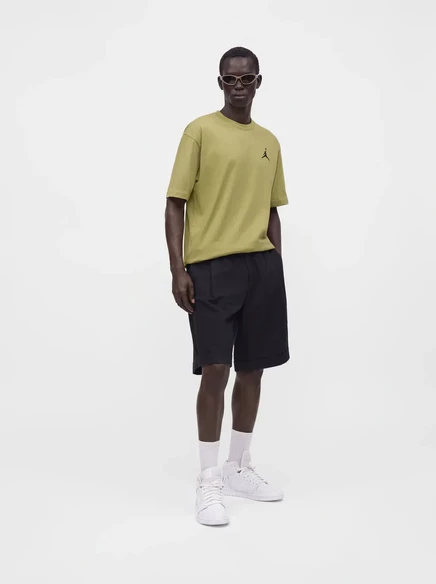 Мужская футболка Jordan Jumpman Crew, бело-черная