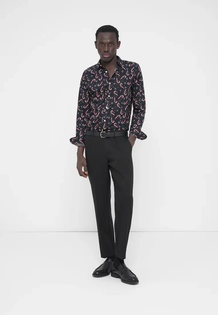 Мужские брюки Only & Sons ONSMIRO, зауженные, черные