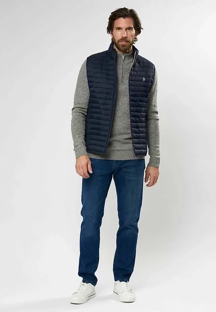 Мужской жилет U.S. Polo Assn. Ummaks, темно-сапфировый