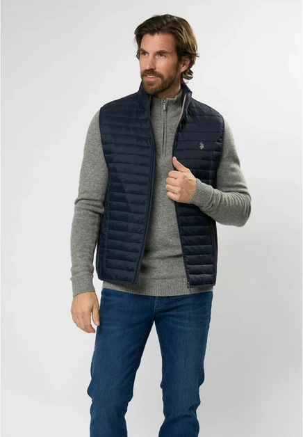 Мужской жилет U.S. Polo Assn. UMMAKS, темно-синий