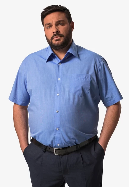 Мужская рубашка Men Plus Comfort Fit, голубая