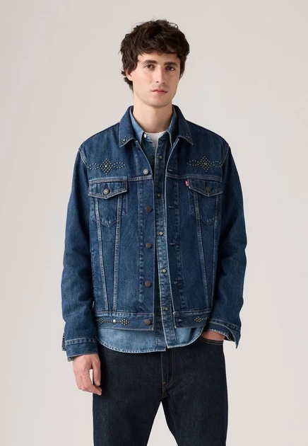 Мужская джинсовка Levi's The Trucker, Check this out trucker