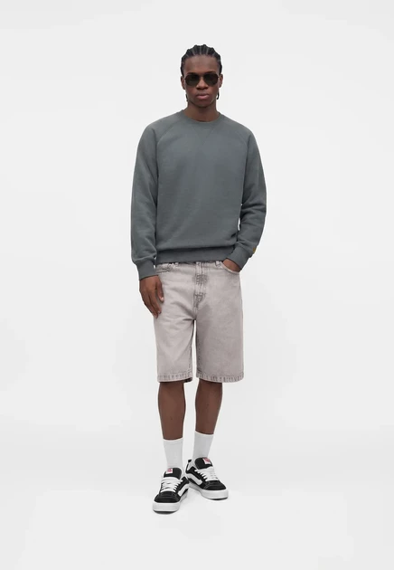 Мужская толстовка Carhartt WIP Chase, серо-золотистая