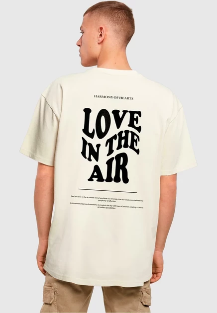 Мужская футболка Merchcode Love in the Air, песочная