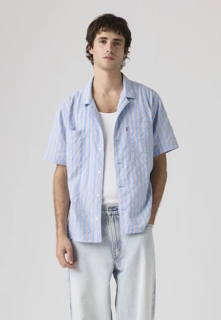 Мужская рубашка Levi's Classic Camper, синяя