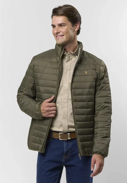 Мужская куртка U.S. Polo Assn. UMMATT, зеленая