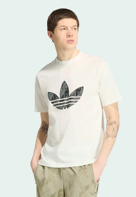 Мужская футболка adidas Originals Monogram, белая