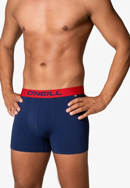 Мужские боксеры O'Neill, 6 шт., сине-серо-красные