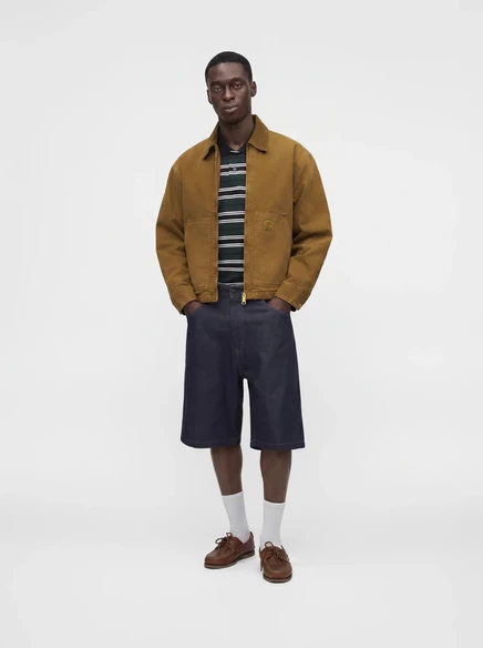 Мужская джинсовая куртка Carhartt WIP Arcan, коричневая