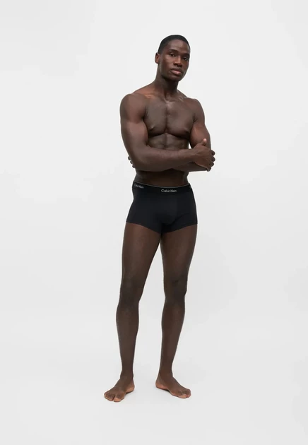 Calvin Klein Underwear LOW RISE ICON 5 PACK - Trunks - black black/harbor mist/dark purple/ dark sapphire/olive night