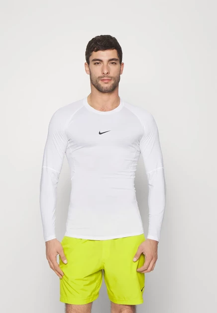 Мужской лонгслив Nike Performance NP, бело-черный