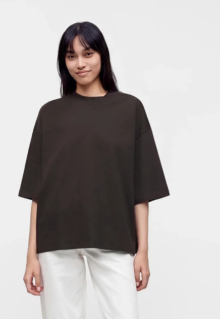 Женский лонгслив Vero Moda VMMOLLY, шоколадный