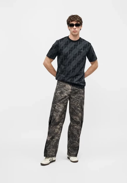 Мужская футболка adidas Originals Monogram, черная
