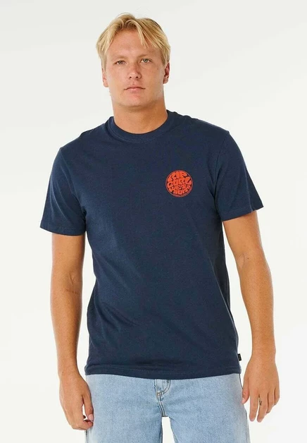 Мужская футболка Rip Curl Wettie Icon, темно-синяя