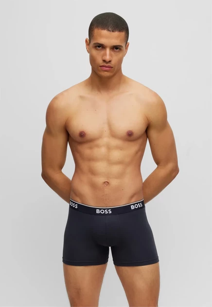 Мужские боксеры Boss Power, 3 шт., голубые