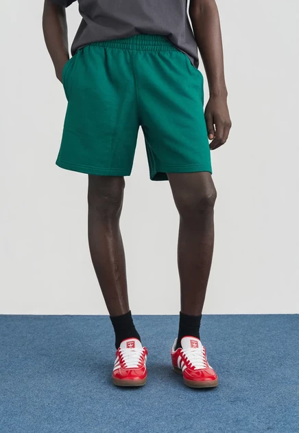 Мужские шорты adidas Originals, серо-зеленые