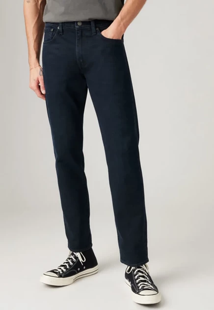 Мужские джинсы Levi's 502 Taper, зауженные, темно-синие