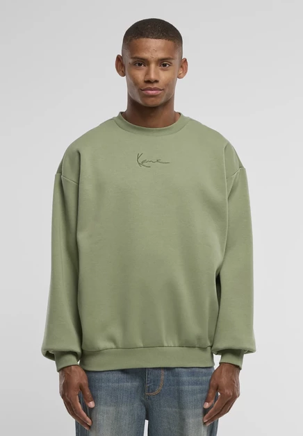 Мужской свитшот Karl Kani Small Signature, зеленый