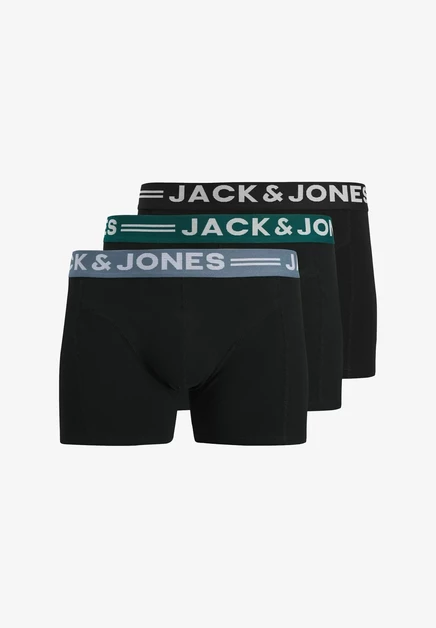 Мужские боксеры Jack & Jones Sense, 3 шт., черные