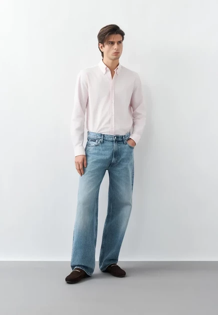 Мужские джинсы Calvin Klein Jeans Baggy, голубые