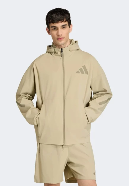 Мужская куртка adidas Z.N.E., коричневая