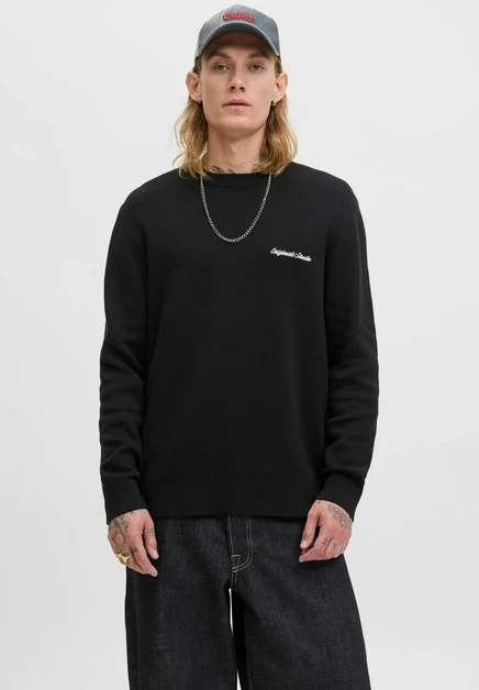 Мужской джемпер Jack & Jones, черный