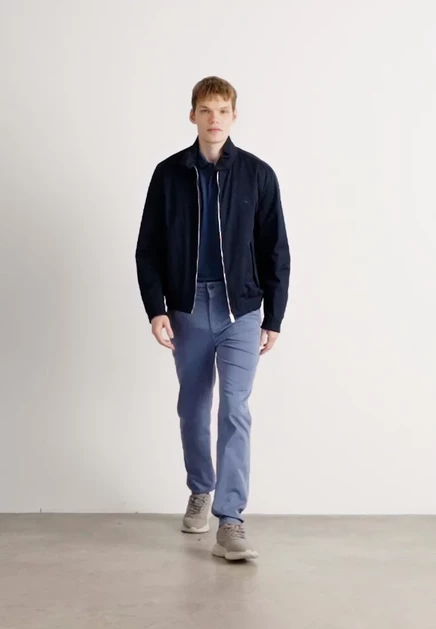 Мужские брюки чинос BOSS Tapered, голубые