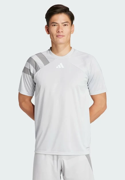 Мужская футбольная футболка adidas Fortore 23, серо-белая