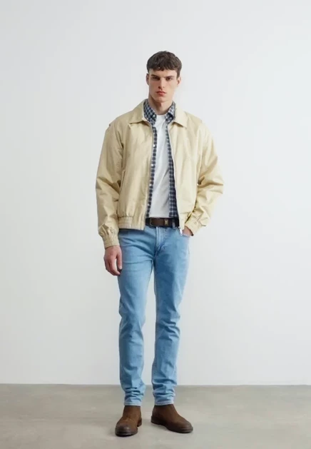 Мужские джинсы Calvin Klein Jeans Slim Taper, светло-серые