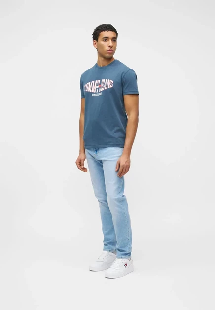 Мужские джинсы Tommy Jeans Whiskered, светло-синие