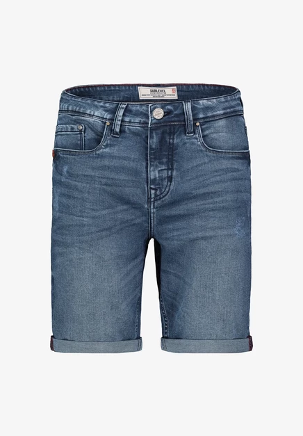 Мужские джинсовые шорты Sublevel Bermuda, синие