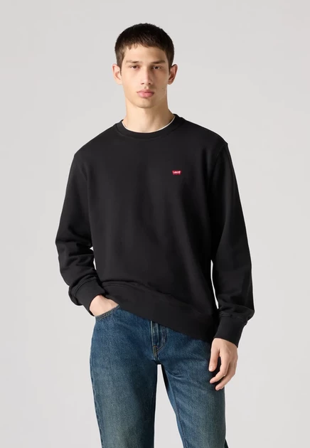 Мужской свитшот Levi's The Original HM Crew, серо-черный