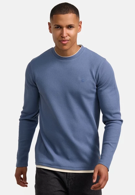 Мужской лонгслив Indicode Jeans, черно-синий