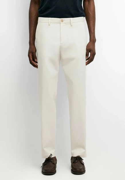 Мужские брюки чинос Massimo Dutti, бежевые