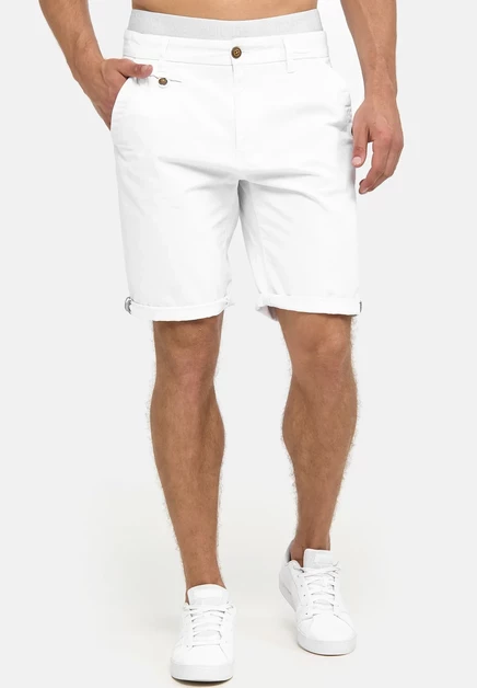 Мужские шорты Indicode Jeans Cuba, молочно-белые