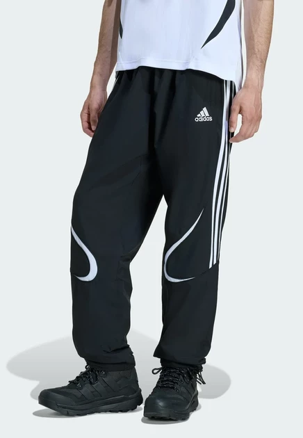 Мужские джоггеры adidas Originals Teamgeist, черно-белые